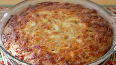 Rica y saludable torta de plátano maduro 