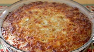 Rica y saludable torta de plátano maduro 