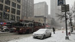 nieve nevada nevadas invierno nueva york clima pronóstico