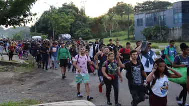 Denuncian que la frontera sur de México se ha vuelto un "tapón" para migrantes Denuncian que la frontera sur de México se ha vuelto un "tapón" para migrantes