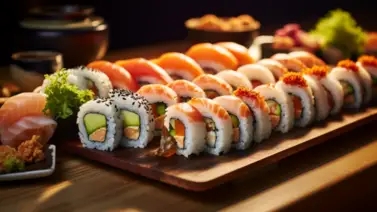 Aquí puede comer sushi a crédito con Cashea Aquí puede comer sushi a crédito con Cashea