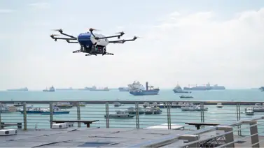 Policía danesa investiga vuelo de drones en uno de sus puertos Policía danesa investiga vuelo de drones en uno de sus puertos