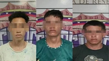 Tres hombres detenidos por hurto y desvalijamiento de motos