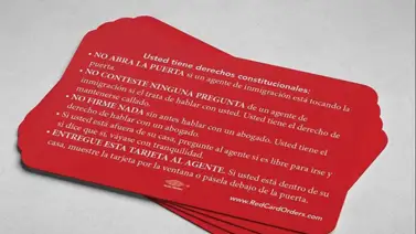 ¿Qué es la Tarjeta Roja? Documento que evita deportaciones de inmigrantes ¿Qué es la Tarjeta Roja? Documento que evita deportaciones de inmigrantes