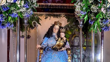 Hallan imagen de la Divina Pastora en iglesia argentina y le rinden honores