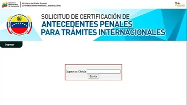 Antecedentes Penales venezolanos: Pasos para recuperar la clave y tramitar el documento