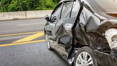 Reportan accidente en la Autopista Regional del Centro: Un vehículo volcó en la vía Reportan accidente en la Autopista Regional del Centro: Un vehículo volcó en la vía