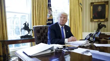 Donald Trump en foto: Así se ve su retrato oficial como presidente de Estados Unidos Donald Trump en foto: Así se ve su retrato oficial como presidente de Estados Unidos