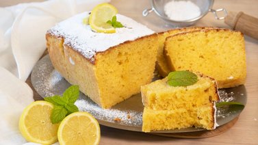 Prepara un bizcocho de limón saludable con pocos ingredientes