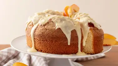 Elabora un bizcocho de durazno con siete ingredientes económicos Elabora un bizcocho de durazno con siete ingredientes económicos