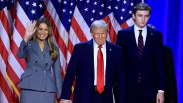 Cambio físico de Barron Trump: hijo menor de Donald Trump presume su nuevo look en la toma de posesión de su padre  Cambio físico de Barron Trump: hijo menor de Donald Trump presume su nuevo look en la toma de posesión de su padre