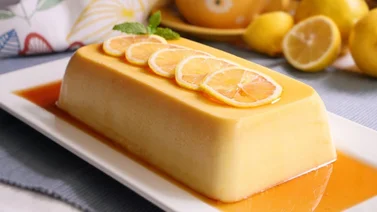 ¿Cómo hacer un saludable flan de limón? Aquí te decimos