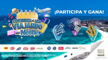 Comienza el año viajando con NESTLÉ®