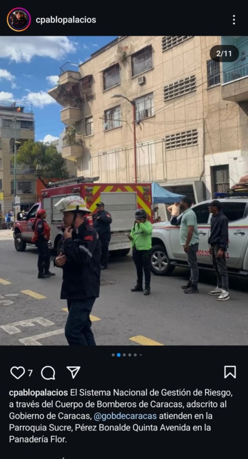 Explota bombona de gas en panadería de Catia: seis personas resultan heridas Explota bombona de gas en panadería de Catia: seis personas resultan heridas