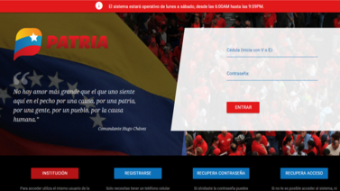 Sistema Patria: Estos son los tres números de contacto que asignan los bonos