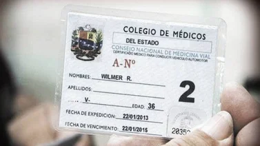 INTT: Estos son los requisitos para tramitar el Certificado Médico Vial en Venezuela