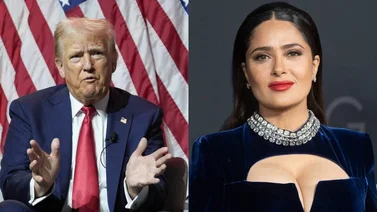 La llamaba por teléfono: Los intentos de Donald Trump para conquistar a Salma Hayek 