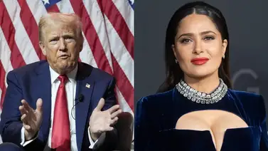 La llamaba por teléfono: Los intentos de Donald Trump para conquistar a Salma Hayek  La llamaba por teléfono: Los intentos de Donald Trump para conquistar a Salma Hayek