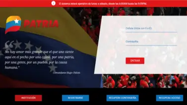 Carnet de la Patria: Bonos pendientes por pagar de enero Carnet de la Patria: Bonos pendientes por pagar de enero