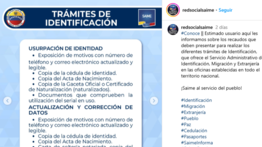 Saime: estos son los documentos que debe consignar en caso de usurpación de identidad