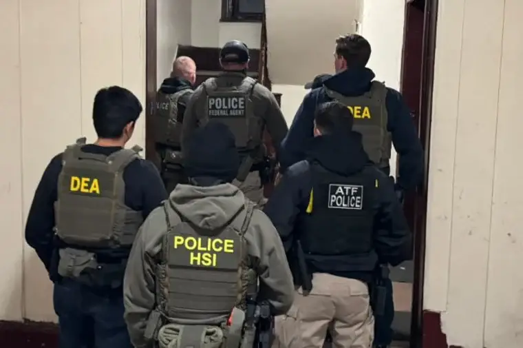 HSI ICE Inmigrantes arrestos