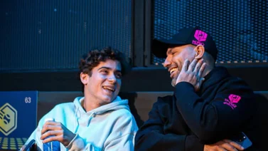 Franco Colapinto se une a Kun Aguero para apoyar al KRÜ Pádel Team en Madrid
