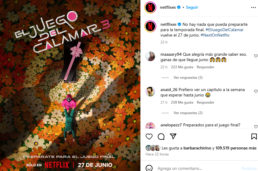 'El juego del calamar': Netflix anuncia fecha para la tercera temporada 'El juego del calamar': Netflix anuncia fecha para la tercera temporada