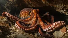 El pulpo inspira la creación de una piel sintética que cambia de textura y color