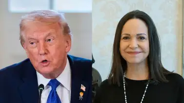 Maria Corina y Donald Trump Maria Corina y Donald Trump