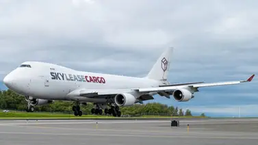 Avion de carga estadounidense sky Lease Cargo Boeing 747-428F(ER) Avion de carga estadounidense sky Lease Cargo Boeing 747-428F(ER)