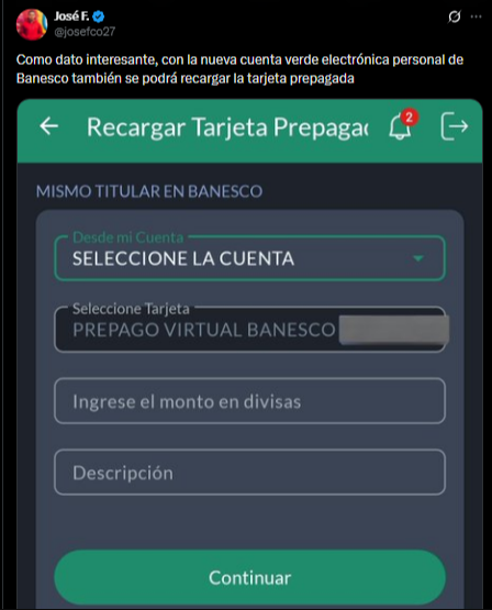 Banesco activa una nueva cuenta en divisas electrónica este 20 de enero: esto se sabe
