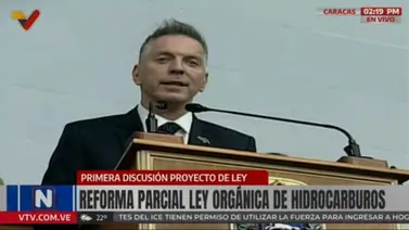 Ley Orgánica de Hidrocarburos: AN inicia la primera discusión de la reforma, esto se dijo Ley Orgánica de Hidrocarburos: AN inicia la primera discusión de la reforma, esto se dijo