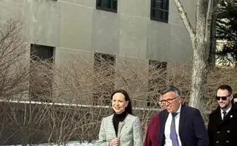 María Corina Machado sale de la reunión con Marco Rubio: esto dijo