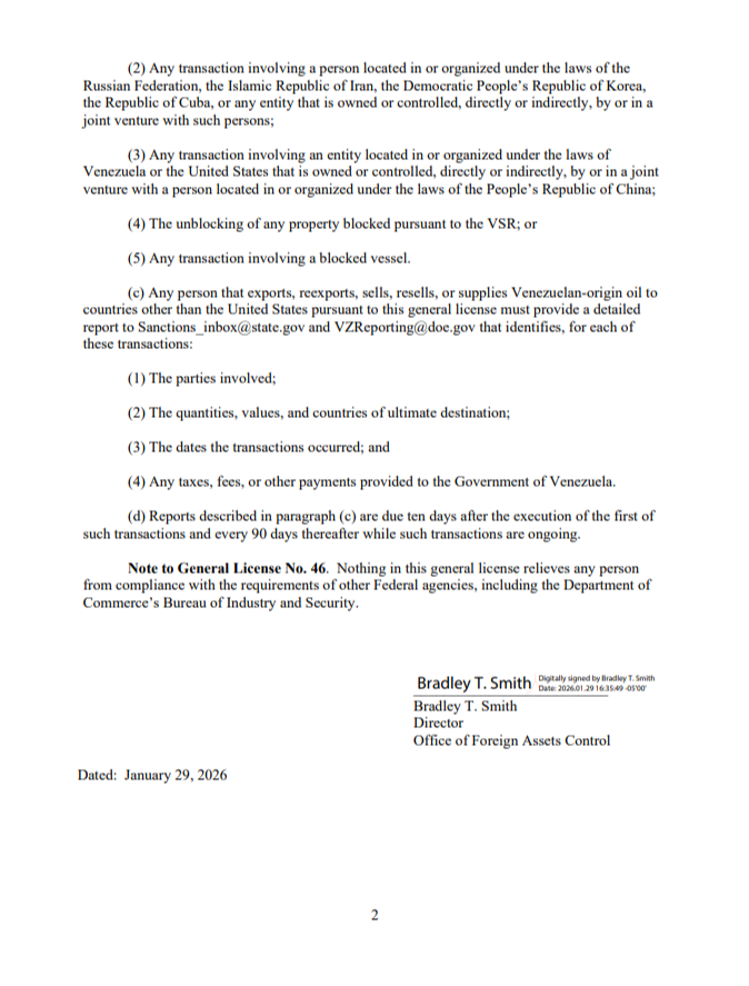 Alivio de sanciones: EEUU autoriza ciertas transacciones comerciales con el petróleo venezolano