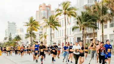Maratón de Miami cierre de calles Maratón de Miami cierre de calles