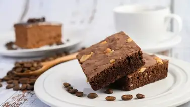 Prepara un brownie bajo en calorías para festejar San Valentín Prepara un brownie bajo en calorías para festejar San Valentín