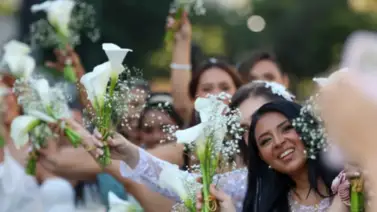 San Valentín: Más de 30 parejas unieron sus vidas en ceremonias colectivas en Chacao y Los Teques San Valentín: Más de 30 parejas unieron sus vidas en ceremonias colectivas en Chacao y Los Teques