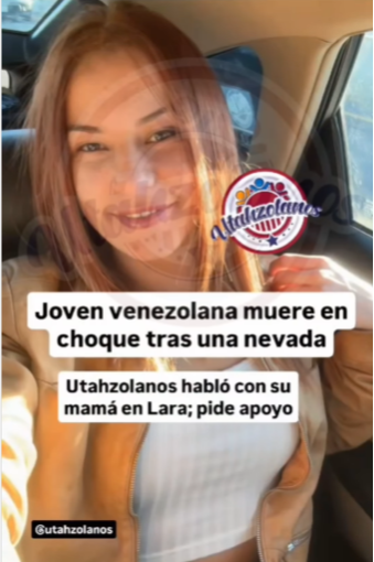 Venezolana fallece tras accidente vial en Washington: Su vehículo derrapó en carretera congelada Venezolana fallece tras accidente vial en Washington: Su vehículo derrapó en carretera congelada