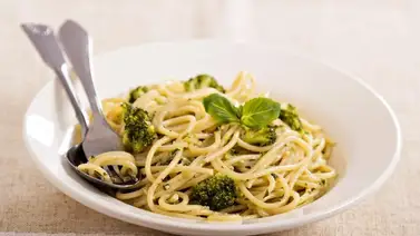 Receta fácil para realizar pasta con brócoli  Receta fácil para realizar pasta con brócoli