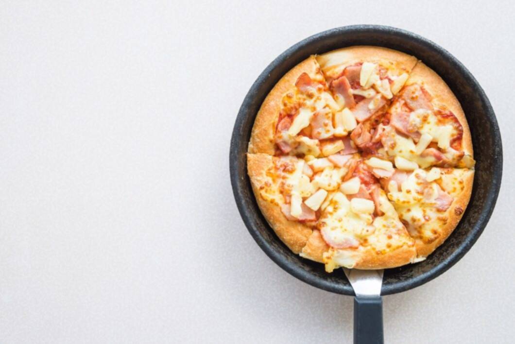 Con esta pizza de avena comes rico y no engordas
