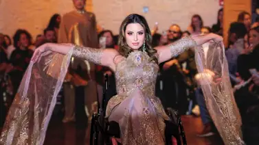 En Imágenes: Venezolana en silla de ruedas desfila en el New York Fashion Week En Imágenes: Venezolana en silla de ruedas desfila en el New York Fashion Week