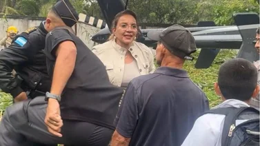 Aterrizaje de emergencia: Helicóptero que trasladaba a la presidenta de Honduras sufre percance