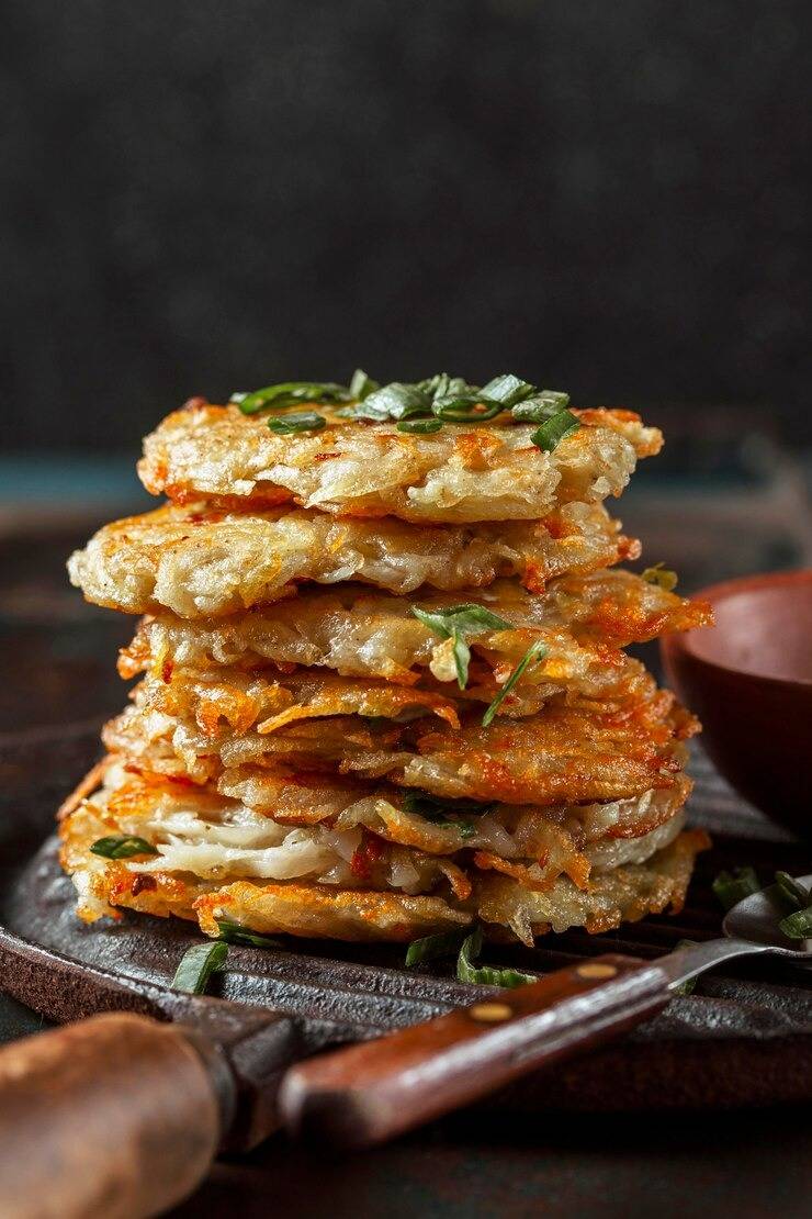 Receta de tortitas de verduras para realizar en la freidora de aire