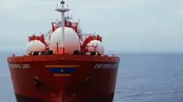 En video: Zarpa el primer cargamento de gas licuado venezolano