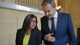 Expresidente Rodríguez Zapatero llega a Caracas y respalda labor de Delcy Rodríguez: los motivos tras su viaje
