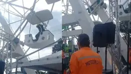 Ataque de pánico causa accidente en atracción mecánica en Táchira: balance de heridos