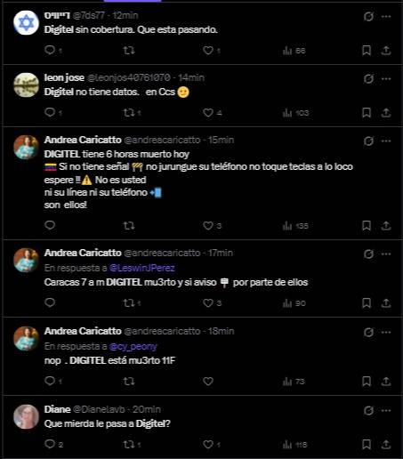 Reportan caída de la plataforma de datos de Digitel este 11 de febrero: esto se sabe