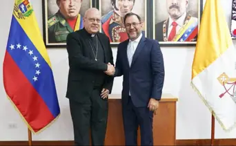 Canciller se reúne con el nuncio apostólico venezolano: puntos tratados