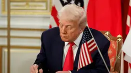 Trump anuncia que viajará a Venezuela próximamente: así calificó su relación con Delcy Rodríguez 