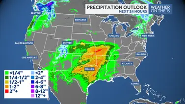 Lluvia en el sur de EEUU: sistema de tormentas que llegará a varios estados este fin de semana Lluvia en el sur de EEUU: sistema de tormentas que llegará a varios estados este fin de semana
